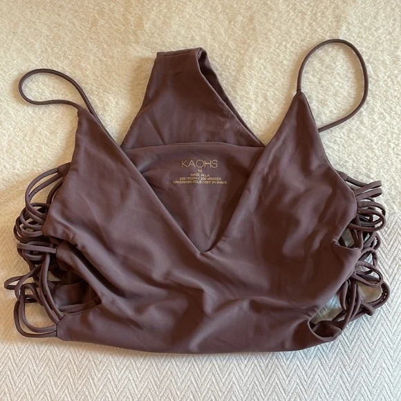 KAOHS X REVOLVE Rio Purple haze one piece swimsuit with side cut outs - Picture 6 of 6